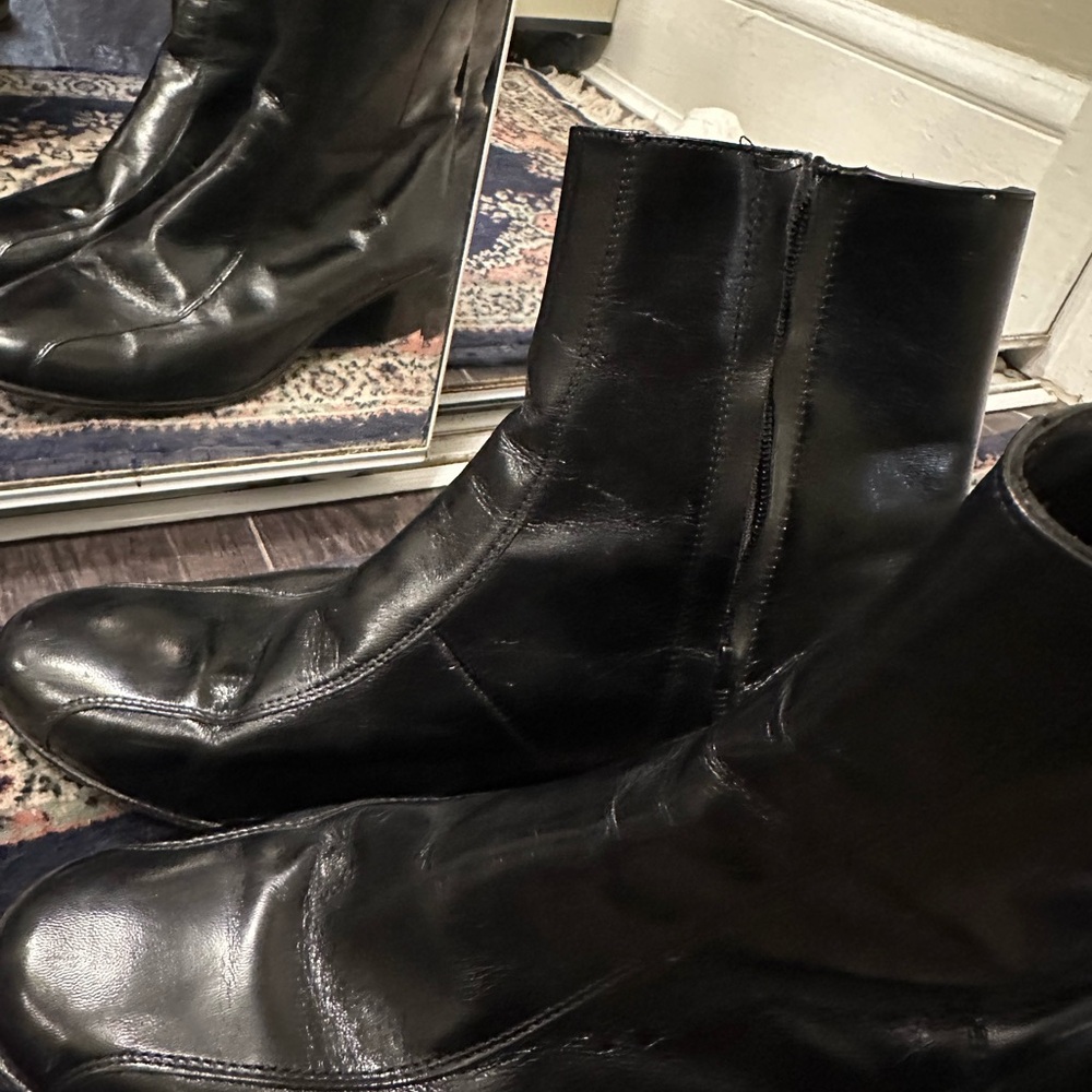 Florsheim Men’s Bicycle Toe Beetle Zip Boots!